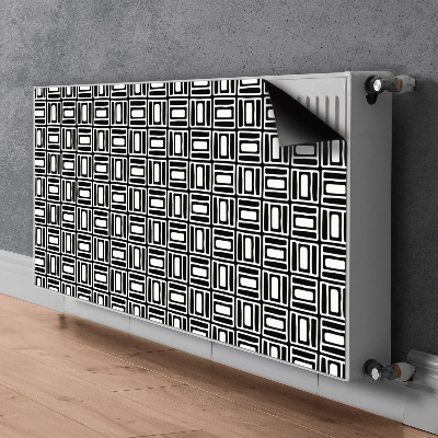 Magnetski poklopac za radijator Geometrijski uzorak