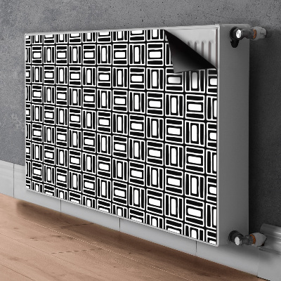 Magnetski poklopac za radijator Geometrijski uzorak