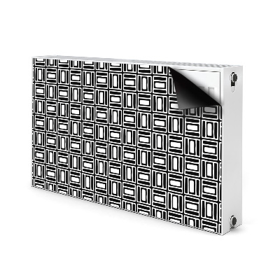 Magnetski poklopac za radijator Geometrijski uzorak
