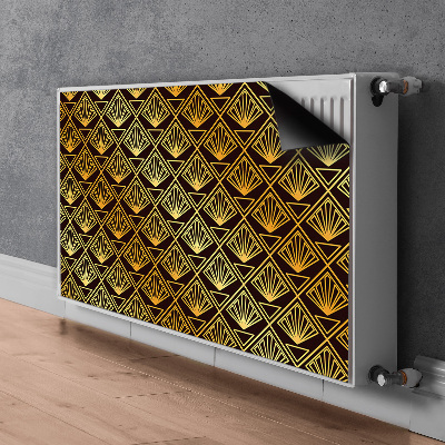 Naljepnica magnetska za radijator Art deco stil