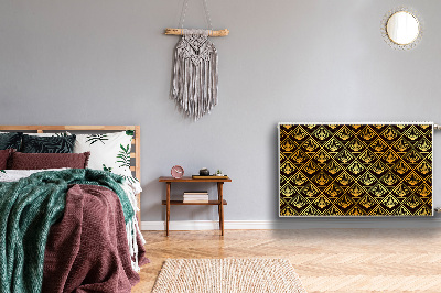 Naljepnica magnetska za radijator Art deco stil