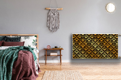 Naljepnica magnetska za radijator Art deco stil