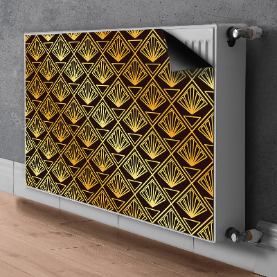 Naljepnica magnetska za radijator Art deco stil
