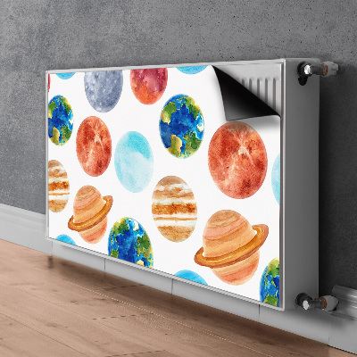 Magnetski poklopac za radijator Šarene planete