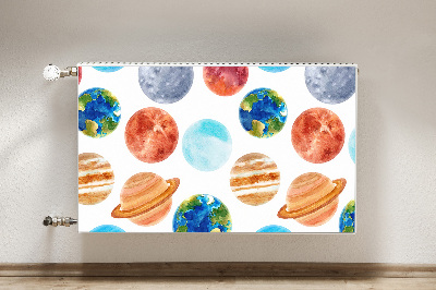 Magnetski poklopac za radijator Šarene planete