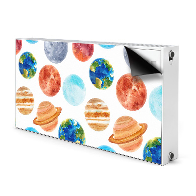 Magnetski poklopac za radijator Šarene planete