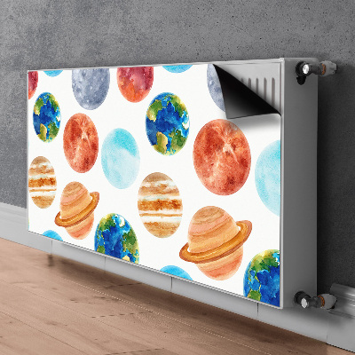 Magnetski poklopac za radijator Šarene planete