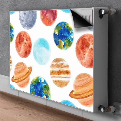 Magnetski poklopac za radijator Šarene planete