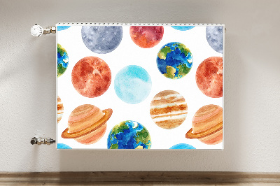 Magnetski poklopac za radijator Šarene planete