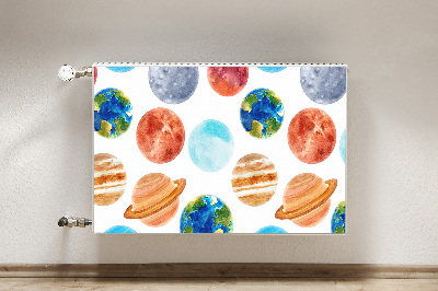 Magnetski poklopac za radijator Šarene planete