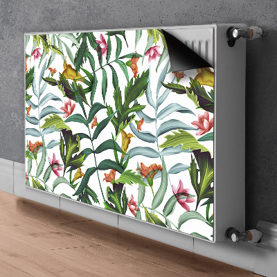 Magnetska prostirka za radijator Tropska flora