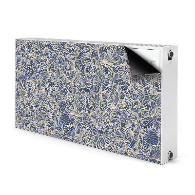 Ukrasni magnet za radijator Plavi cvijet