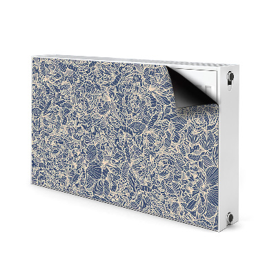 Ukrasni magnet za radijator Plavi cvijet