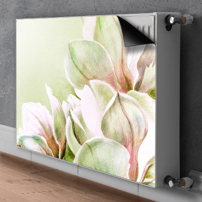 Naljepnica magnetska za radijator Cvjetovi magnolije