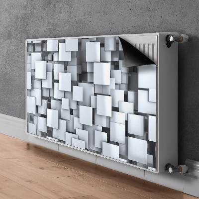 Magnetski poklopac za radijator Sivi blokovi