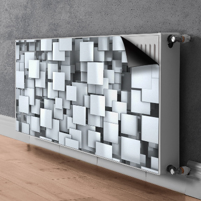 Magnetski poklopac za radijator Sivi blokovi