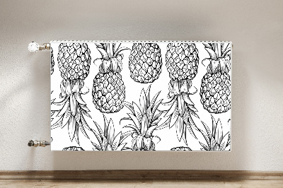 Naljepnica magnetska za radijator ananas