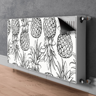 Naljepnica magnetska za radijator ananas