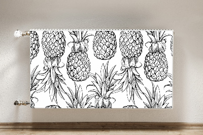 Naljepnica magnetska za radijator ananas