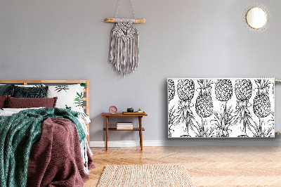 Naljepnica magnetska za radijator ananas