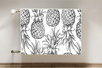 Naljepnica magnetska za radijator ananas
