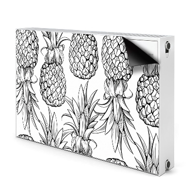 Naljepnica magnetska za radijator ananas