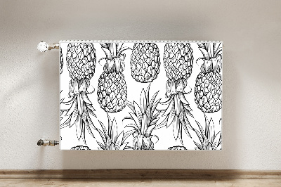 Naljepnica magnetska za radijator ananas