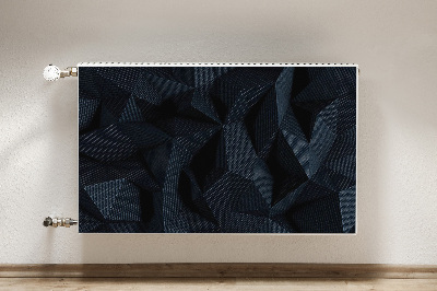 Ukrasni magnet za radijator Geometrijska 3D grafika