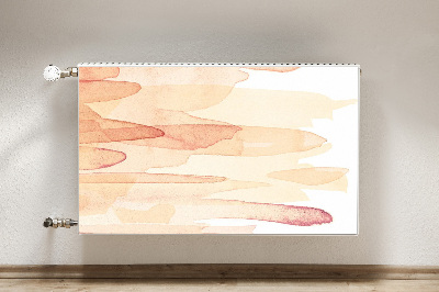 Naljepnica magnetska za radijator Žute linije