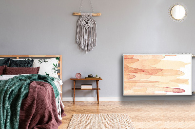 Naljepnica magnetska za radijator Žute linije