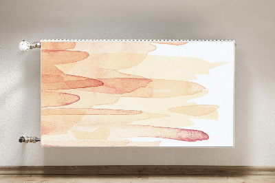 Naljepnica magnetska za radijator Žute linije