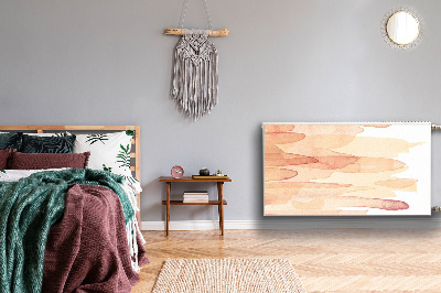 Naljepnica magnetska za radijator Žute linije