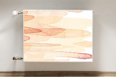 Naljepnica magnetska za radijator Žute linije