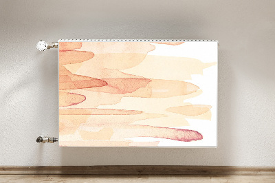 Naljepnica magnetska za radijator Žute linije