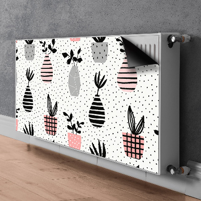 Ukrasni magnet za radijator Lonci na točkice