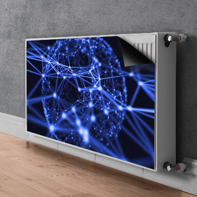 Naljepnica magnetska za radijator Apstrakcija