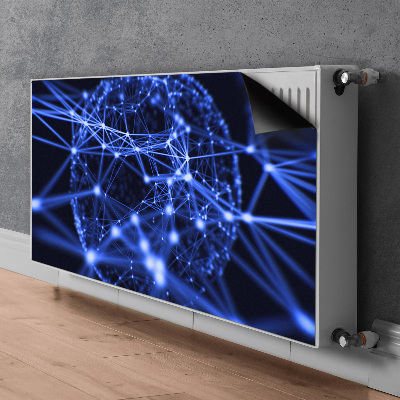 Naljepnica magnetska za radijator Apstrakcija
