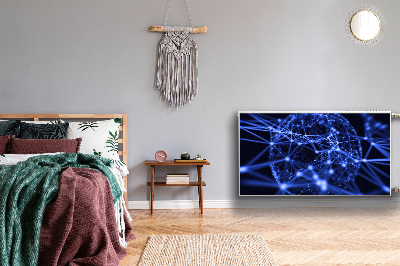 Naljepnica magnetska za radijator Apstrakcija