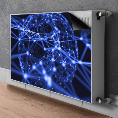 Naljepnica magnetska za radijator Apstrakcija