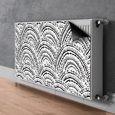 Ukrasni magnet za radijator Apstraktni uzorak