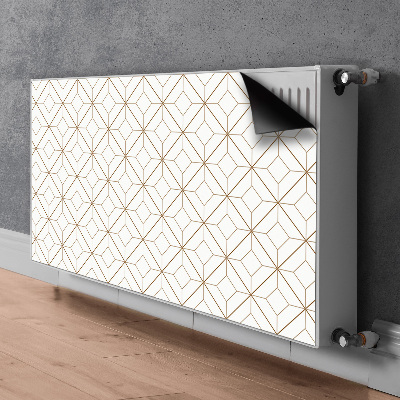 Magnetska prostirka za radijator Geometrijski rombovi