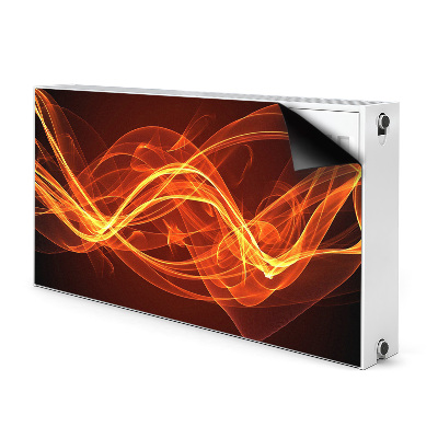 Ukrasni magnet za radijator Crveni plamen