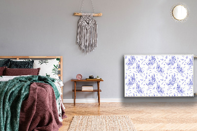 Magnetski poklopac za radijator Akvarel lavanda