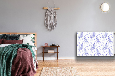 Magnetski poklopac za radijator Akvarel lavanda