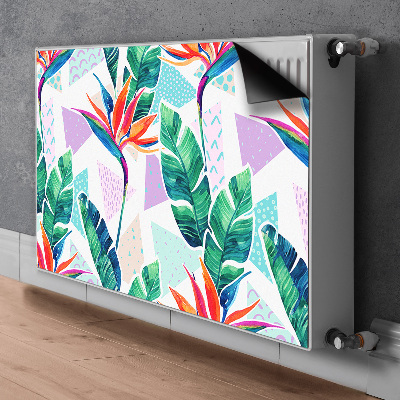 Magnetski poklopac za radijator Tropska flora
