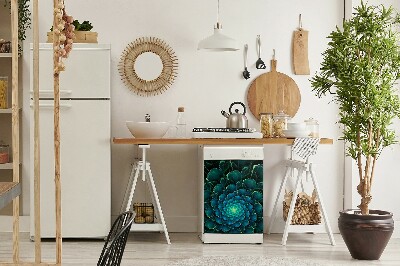 Magnetska prostirka za perilicu posuđa Zeleni cvijet