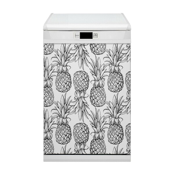 Ukrasni magnet za perilicu posuđa ananas