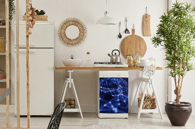 Magnetna naljepnica za perilicu posuđa Apstrakcija