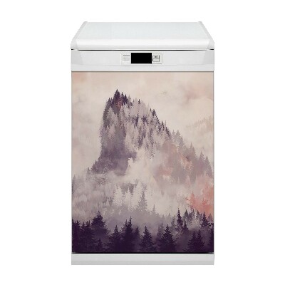 Ukrasni magnet za perilicu posuđa Planina u šumi