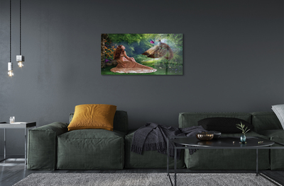 Fotografija na akrilnom staklu Ženka šumskog fazana